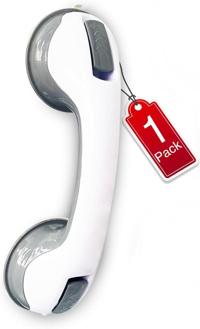 Inscool 1 Pack Grab Bars for Showers - Shower Handle Strong Suction Shower Bar, Safety Grab Bars for Bathtubs and Showers Chair for Inside Shower Accessories, Bathroom Grab Bar for Seniors, Handicap,Elderly - Image 1